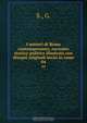 I misteri di Roma contemporanea; racconto storico-politico illustrato con disegni originali incisi in rame, 