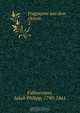 Fragmente aus dem Orient, Jakob Philipp Fallmerayer 