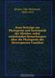 Neue Beitrage zur Phylogenie und Systematik der Miriden, nebst einleitenden Bemerkungen uber die Phylogenie der Heteropteren-Familien, Odo Morannal Reuter 