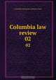 Columbia law review, Columbia University. School of Law 
