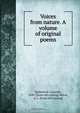 Voices from nature. A volume of original poems, Luranah Hammond 
