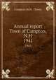 Annual report Town of Campton, N.H., 