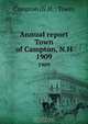Annual report Town of Campton, N.H., 