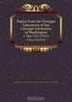 Papers from the Tortugas Laboratory of the Carnegie Institution of Washington, Carnegie Institution of Washington. Tortugas Laboratory 