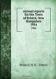 Annual reports for the Town of Bristol, New Hampshire, 