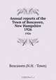 Annual reports of the Town of Boscawen, New Hampshire, 