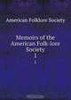 Memoirs of the American Folk-lore Society, 