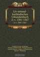 Liv-estund-kurlandisches Urkundenbuch, Friedrich Georg von Bunge 