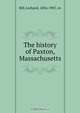 The history of Paxton, Massachusetts, Ledyard Bill 