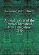 Annual reports of the Town of Barnstead, New Hampshire, 
