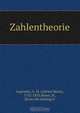 Zahlentheorie, Adrien Marie Legendre 
