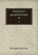 Orazioni quaresimali, Giuseppe Barbieri 