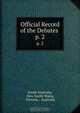 Official Record of the Debates ., 