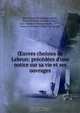 ?uvres choisies de Lebrun: precedees d