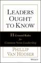 Leaders Ought to Know, Phillip Van Hooser 