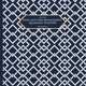 2013 - 2014 Goal and Time Management Quarterly Planner "Presidential": navy/silver, M S Shell 