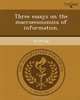 Three essays on the macroeconomics of information., Yu Zheng 