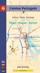 Camino Portugues Maps - Mapas - Karten: Lisboa - Porto - Santiago (Camino Guides) (Spanish Edition), John Brierley 