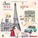 2013 Paris Mini Wall Calendar, 