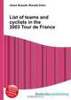List of teams and cyclists in the 2003 Tour de France, Jesse Russell 