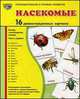 Демонстрационные картинки СУПЕР Насекомые.16 демонстр.картинок с текстом(173х220мм), Татьяна Шорыгина, Татьяна Цветкова 