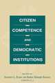 Citizen Competence and Democratic Institutions, 