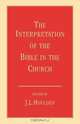 The Interpretation of the Bible in the Church, 