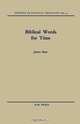 Biblical Words for Time, James Barr 