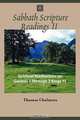 Sabbath Scripture Readings II - Spiritual Meditations from the Old Testament, Thomas Chalmers 