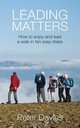 Leading Matters, Peter Davies 