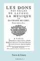 Les Dons des Enfans de Latone. La Musique et la Chase du Cerf. (Facsimile 1734), Jean Serre de Rieux 