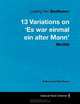 Ludwig Van Beethoven - 13 Variations on 