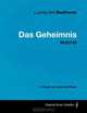 Ludwig Van Beethoven - Das Geheimnis - WoO145 - A Score for Voice and Piano, Ludwig Van Beethoven 