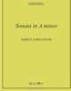 Sonata in A minor: for piano, Rebecca Belliston 