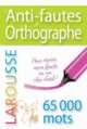 Anti-fautes d'orthographe, 