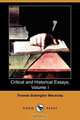 Critical and Historical Essays, Volume I (Dodo Press), Thomas Babington Macaulay 
