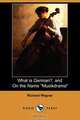 What Is German?, and on the Name Musikdrama (Dodo Press), Richard Wagner 