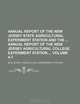 Annual report of the New Jersey State Agricultural Experiment Station and the Annual report of the New Jersey Agricultural College Experiment Station Volume 4-7, New Jersey Agricultural Stations 