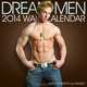 Dream Men 2014 Wall Calendar, Kansky 