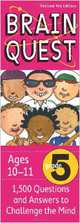 Brain Quest Cards: Grade 5, Bishay Susan 