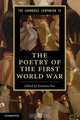 The Cambridge Companion to the Poetry of the First World War, Das 