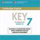 Cambridge English Key 7 (аудиокурс на CD), 