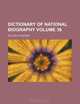 Dictionary of national biography Volume 36, Sir Leslie Stephen 
