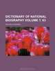Dictionary of national biography Volume . 63, Sir Leslie Stephen 