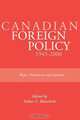 Canadian Foreign Policy, Arthur E. Blanchette 