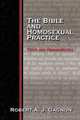 The Bible and Homosexual Practice, Robert A. J. Gagnon 