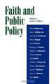 Faith and Public Policy, James R. Wilburn 