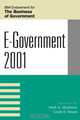 E-Government (2001), Mark A. Abramson 