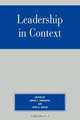 Leadership in Context, Erwin C. Hargrove 