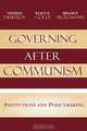 Governing After Communism, Vesselin Dimitrov 